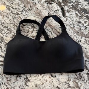 Scarlet Affinity Black Sports Bra